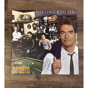 Huey Lewis And The News Sports 1983 Vinyl LP Record Album Preowned